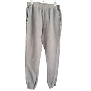 PARACHUTE | Cotton Waffle Knit Lounge Pants Jogger Pants | Size Medium